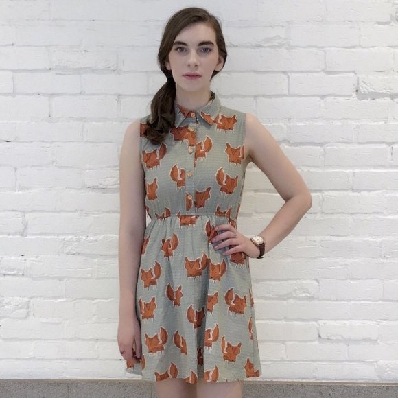 La Vie Lente Dresses & Skirts - NWT La Vie Lente Little Fox Dress